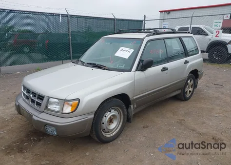 2000 Subaru Forester S from USA, damaged, VIN JF1SF6550YH723106